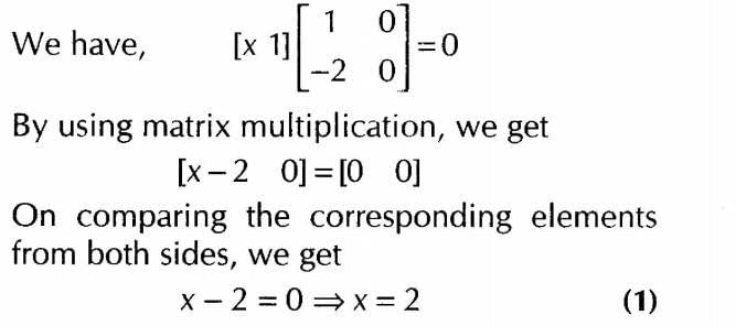 Matrices (Important Questions) Class 12th 2019