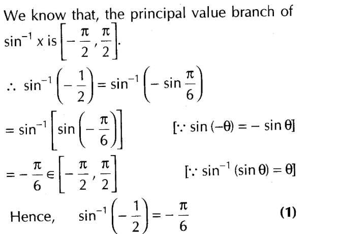 Inverse Of Trigonometric Functions (Important Questions) Class12th 2019 - CBSE/Schools