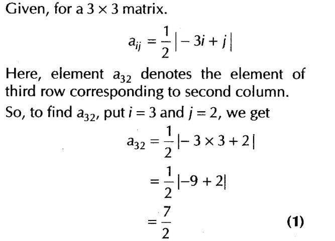 Matrices (Important Questions) Class 12th 2019