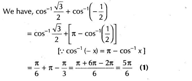 Inverse Of Trigonometric Functions (Important Questions) Class12th 2019 - CBSE/Schools