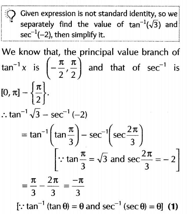 Inverse Of Trigonometric Functions (Important Questions) Class12th 2019 - CBSE/Schools
