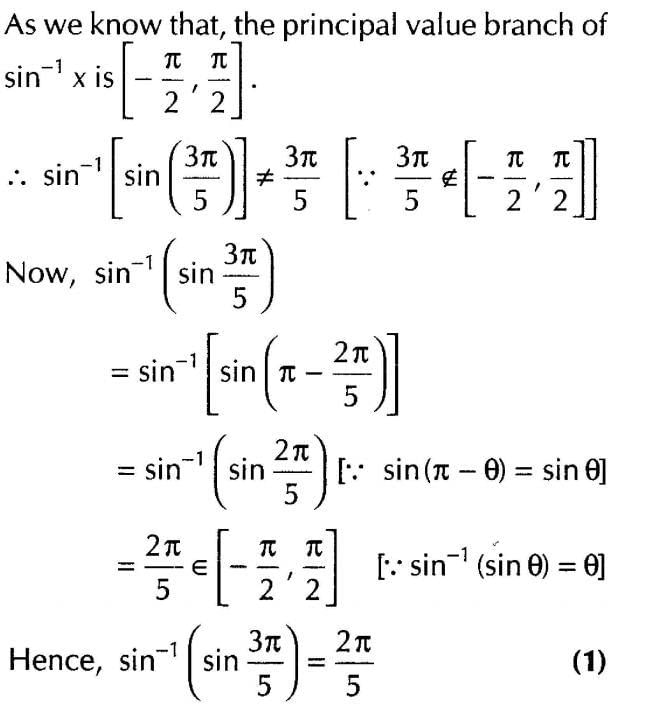 Inverse Of Trigonometric Functions (Important Questions) Class12th 2019 - CBSE/Schools