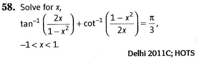 Inverse Of Trigonometric Functions (Important Questions) Class12th 2019 - CBSE/Schools