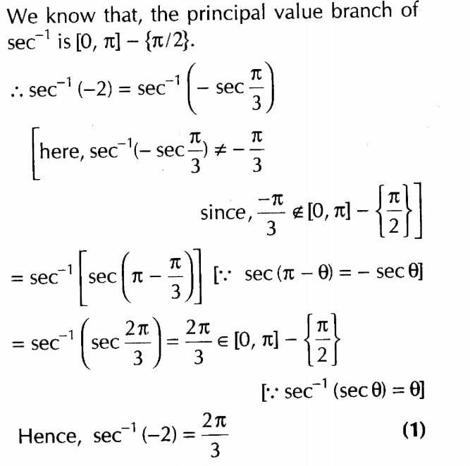 Inverse Of Trigonometric Functions (Important Questions) Class12th 2019 - CBSE/Schools