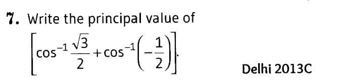 Inverse Of Trigonometric Functions (Important Questions) Class12th 2019 - CBSE/Schools