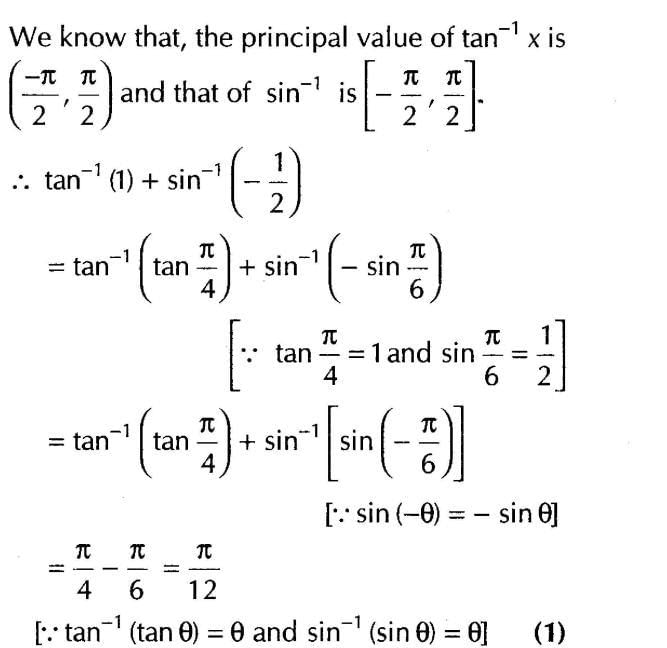 Inverse Of Trigonometric Functions (Important Questions) Class12th 2019 - CBSE/Schools