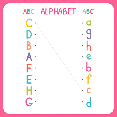 Worksheet: Capital Letter - 2 | English for LKG