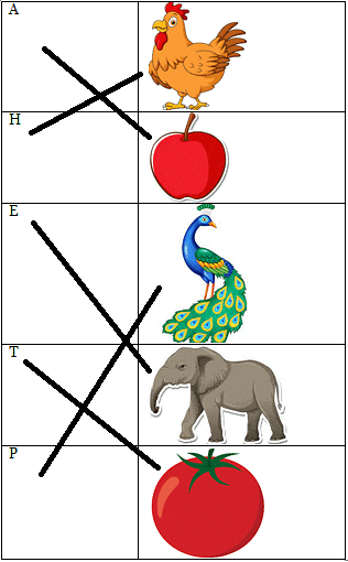 Worksheet Solutions: Capital Letter - 2 | English for LKG