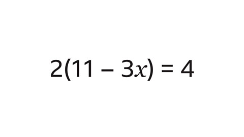 Solving for x - 3 - Year 7
