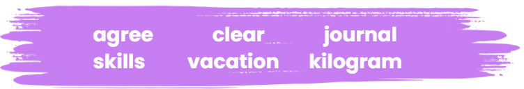 Worksheet and Solutions: Vocabulary - 3 | Worksheets with solutions for Class 2