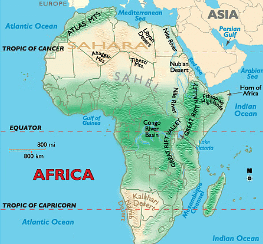 Points to Remember: Africa | Geography for UPSC CSE
