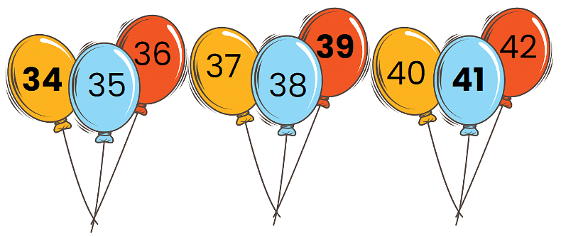 Fun with Numbers (Numbers 21 to 99) - 1 Class 1 Worksheet Maths