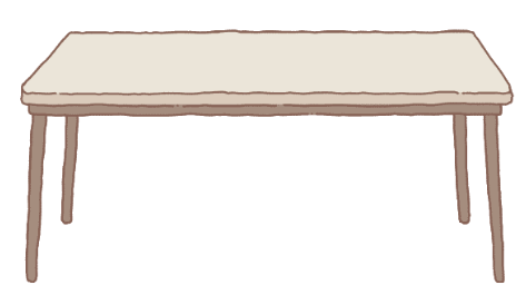 Horizontal table