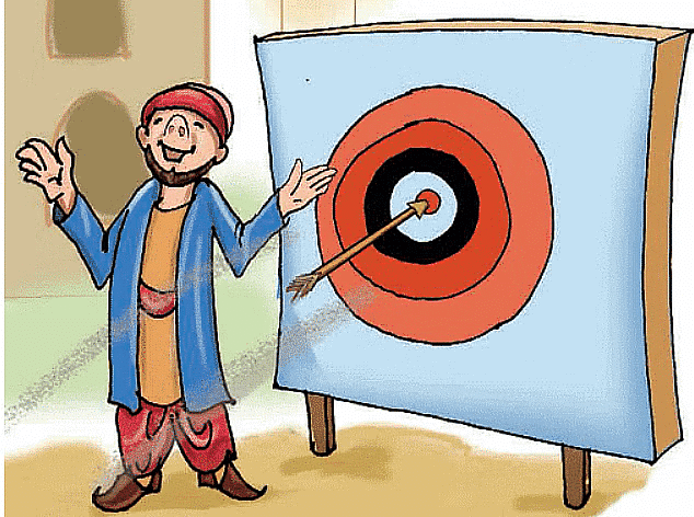 Worksheet Solutions: Nasruddin’s Aim | English for Class 4