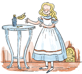 Alice in Wonderland Class 4 Worksheet English