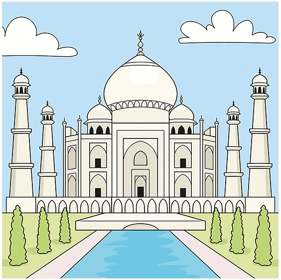 Printable Worksheet: Monuments- 1 - Class 1