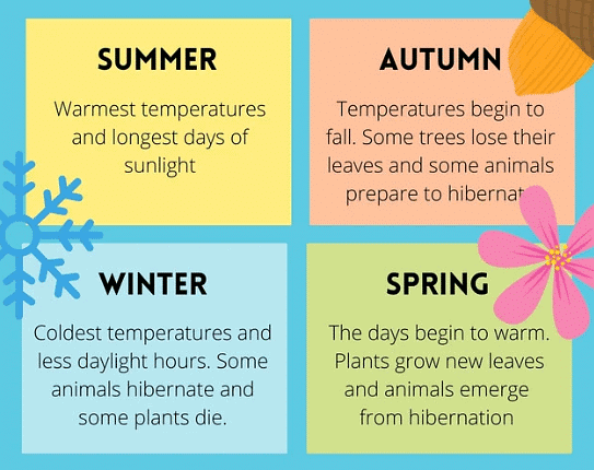 Weather, Water and Air Class 4 Notes Science