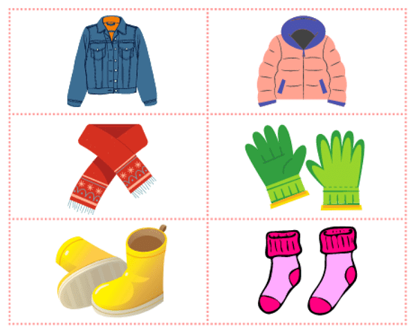 Clothes We Wear - 1 Class 1 Worksheet EVS