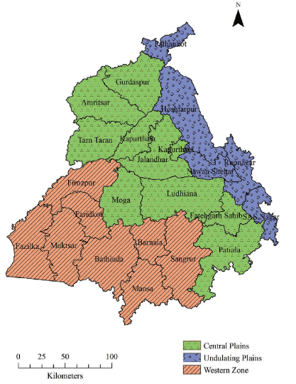 Physiography and Climate of Punjab | Punjab State (PPSC) PSC: Preparation - PPSC PCS (Punjab)