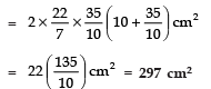NCERT Solutions for Class 10 Maths Chapter 12 - Surface Areas and Volumes (Exercise 12.1)