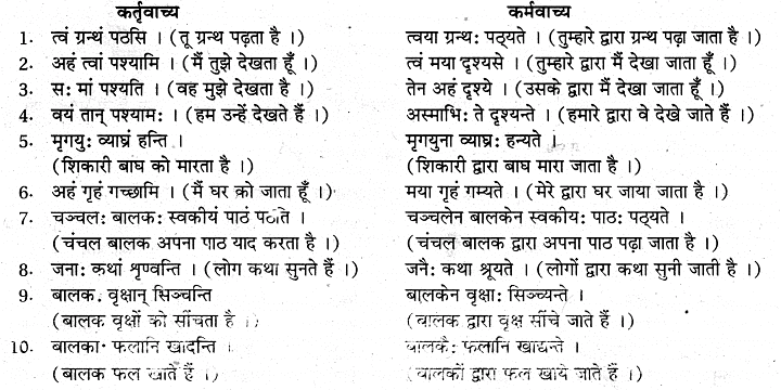 वाच्‍य परिवर्तन | Chapter Explanation | संस्कृत कक्षा 9 (Sanskrit Class 9)
