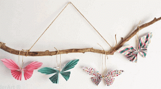 Craft Ideas: Paper Butterflies | Art & Craft (Basics) - Class 10