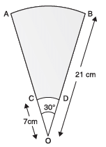 NCERT Solutions for Class 10 Maths Chapter 11 - Areas Related to Circles (Exercise 12.3)