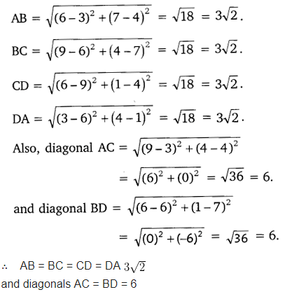 NCERT Solutions for Class 10 Maths Chapter 7 - Coordinate Geometry (Exercise 7.1)