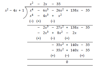NCERT Solutions for Class 10 Maths - Polynomials Exercise 2.4