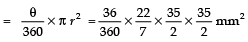 NCERT Solutions for Class 10 Maths Chapter 11 - Areas Related to Circles (Excercise 11.1)