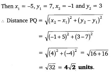 NCERT Solutions for Class 10 Maths Chapter 7 - Coordinate Geometry (Exercise 7.1)