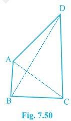 NCERT Solutions for Class 9 Maths Chapter 7 - Exercise 7.4 and 7.5 Triangles