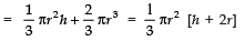 NCERT Solutions for Class 10 Maths Chapter 12 - Surface Areas and Volumes (Exercise 12.2)