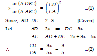 Class 10 Maths Chapter 6 Question Answers - Triangles