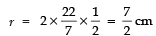NCERT Solutions for Class 10 Maths Chapter 11 - Areas Related to Circles (Excercise 11.1)