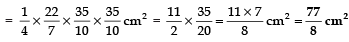 NCERT Solutions for Class 10 Maths Chapter 11 - Areas Related to Circles (Exercise 12.3)