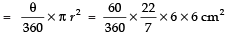 NCERT Solutions for Class 10 Maths Chapter 11 - Areas Related to Circles (Exercise 12.3)