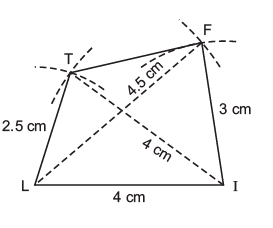 NCERT Solutions for Class 8 Maths Chapter 4 - Ex 4.1 and 4.2 Practical Geometry - 1