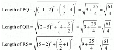 NCERT Solutions for Class 10 Maths Chapter 7 - Coordinate Geometry (Exercise 7.4)