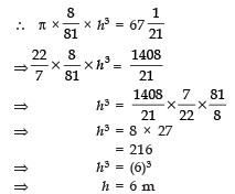 Class 10 Maths Chapter 11 Question Answers - Surface Areas and Volumes
