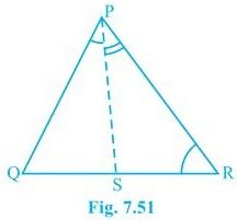 NCERT Solutions for Class 9 Maths Chapter 7 - Exercise 7.4 and 7.5 Triangles