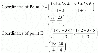 NCERT Solutions for Class 10 Maths Chapter 7 - Coordinate Geometry (Exercise 7.4)