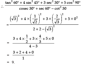 Class 10 Maths Chapter 8 Question Answers - Introduction to Trigonometry