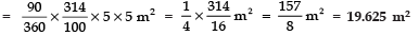 NCERT Solutions for Class 10 Maths Chapter 11 - Areas Related to Circles (Excercise 11.1)