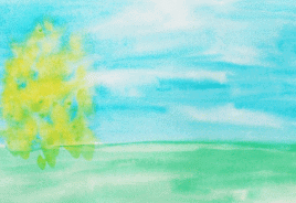 Craft Ideas: Watercolor Trees | Art & Craft (Basics) - Class 10