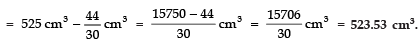 NCERT Solutions for Class 10 Maths Chapter 12 - Surface Areas and Volumes (Exercise 12.2)