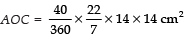 NCERT Solutions for Class 10 Maths Chapter 11 - Areas Related to Circles (Exercise 12.3)