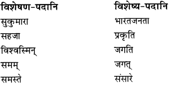 अभ्यासः - भारतजनताऽहम्, रुचिरा, संस्कृत, कक्षा - 8 | संस्कृत कक्षा 8 (Sanskrit Class 8)