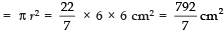 NCERT Solutions for Class 10 Maths Chapter 11 - Areas Related to Circles (Exercise 12.3)