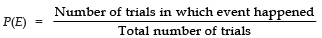 Facts that Matter: Probability | Mathematics (Maths) Class 10
